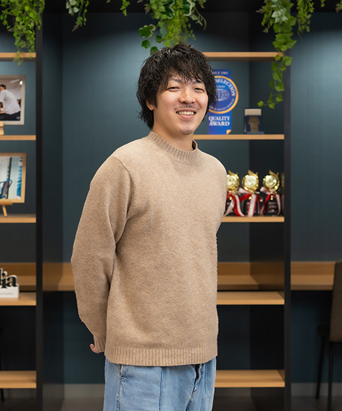 本気でやると、仕事って面白いんだなって。